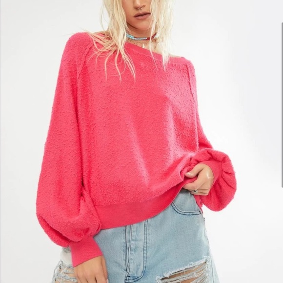 Free People Sweaters - NWOT Free People Rock Candy Found My Friend Pullover sweater, size large